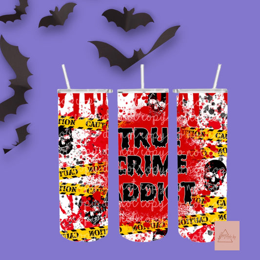 True Crime Addict 20oz Tumbler