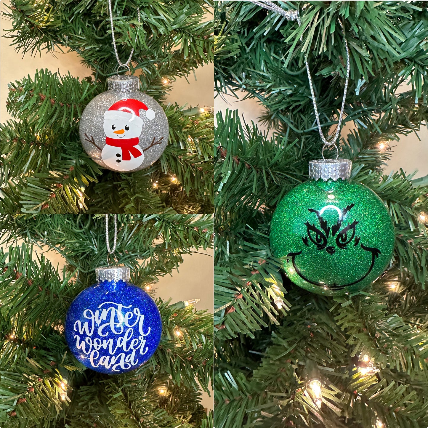 Glitter Ornaments